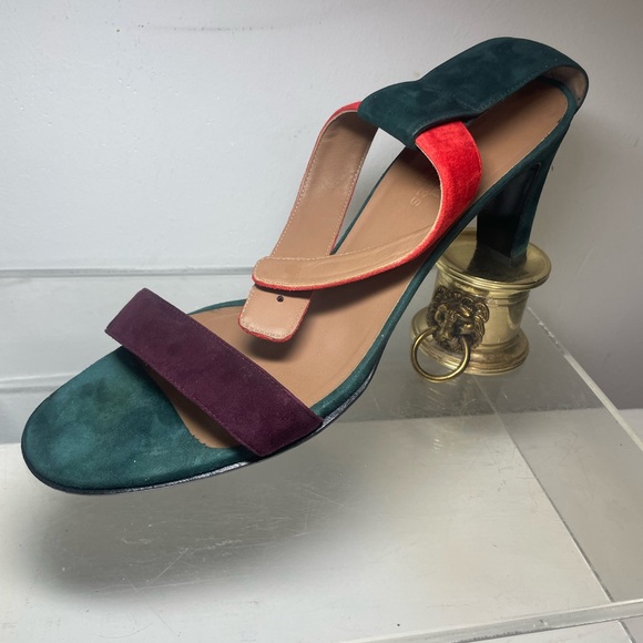 Hermes Suede heels sz 41 ( 9.5 ) made in italy - Picture 5 of 16